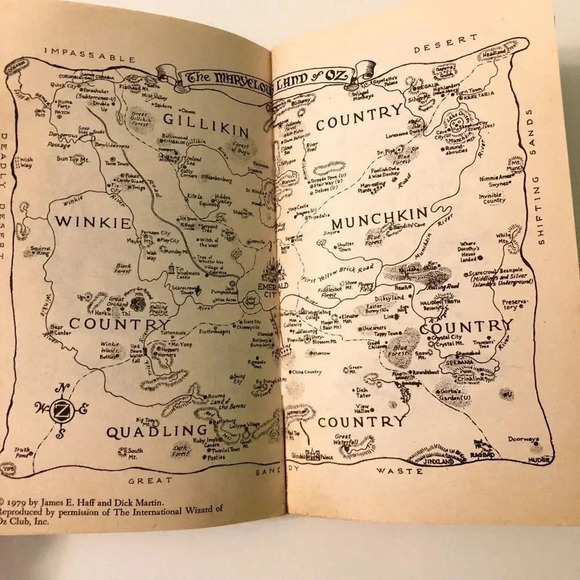 Vintage 1980 Tik Tok of Oz by L Frank Baum John R Neill Del  Rey Books - Picture 9 of 16